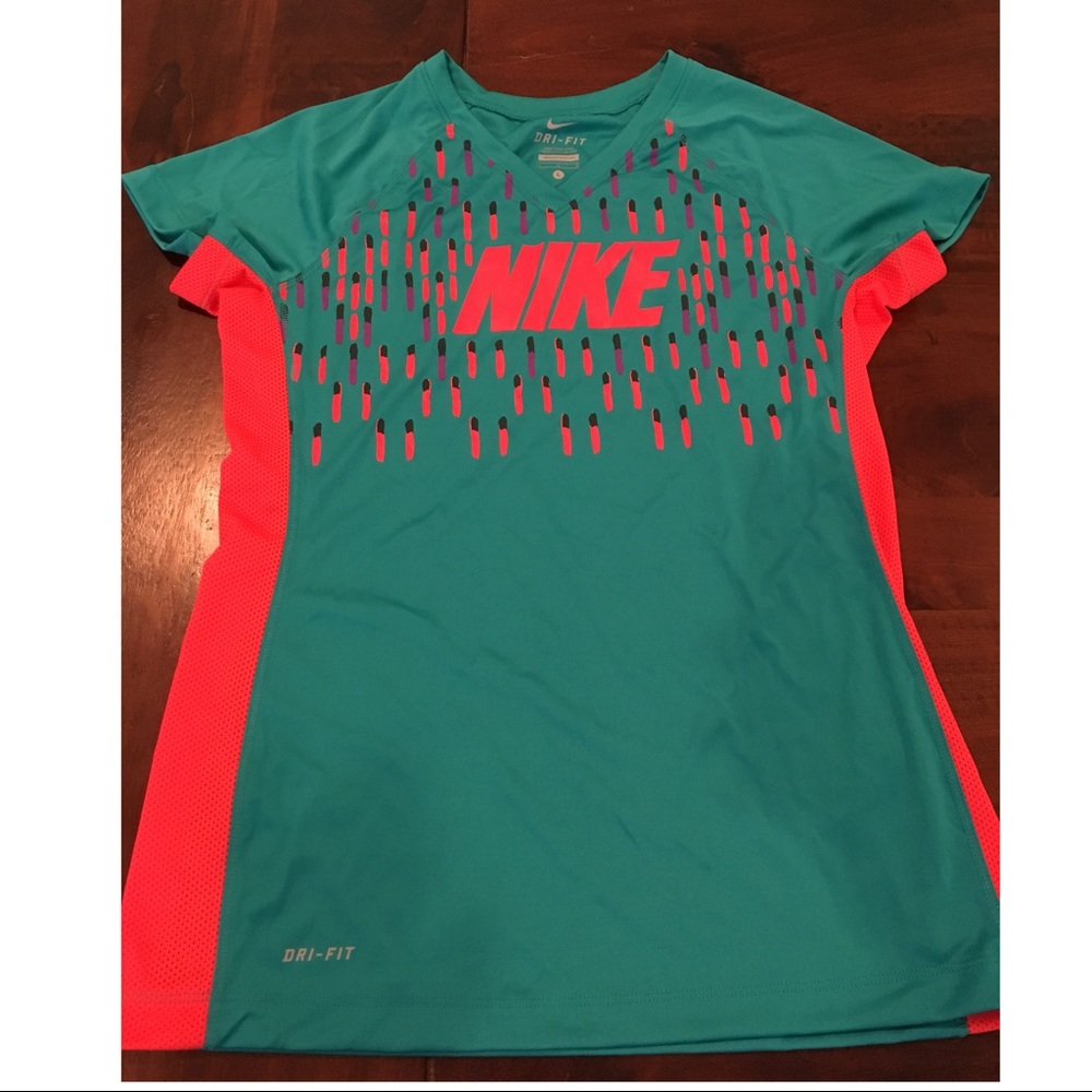Girls Nike Dri-Fit V-Neck